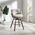 Jena - Fabric Counter Height Chair With Swivel