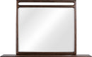 Sol - Beveled Glass Wall Or Dresser Mirror - Brown Spice