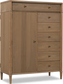 Whitmore - Door Chest With Jewelry Storage - Claystone