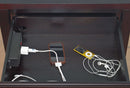 Nevis - Charging Station Nightstand - Espresso
