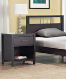 Nevis - One Drawer Nightstand - Espresso