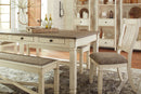 Bolanburg - Rectangular Dining Room Table - Beige