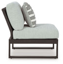 Beachloft - 5-Piece Outdoor Sectional - Black / Gray