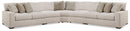 Ballyton - 5-Piece Sectional - Sand