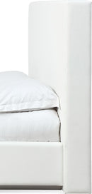 One - Queen Upholstered Modern Headboard - Pearl