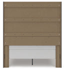 Fraluna - 3 Pc. - Queen Panel Storage Bed, Dresser And Mirror - Charcoal
