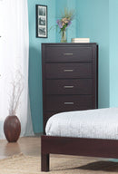 Nevis - Five Drawer Chest - Espresso (2024)