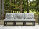 Beachloft - 3-Piece Outdoor Sectional - Black / Gray