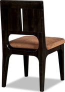 Zamba - Slit Back Dining Chair (Set of 2) - Pineapple