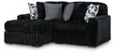 Midnight-Madness - 2 Piece Sectional