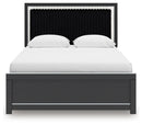 Zuraleus - Upholstered Panel Platform Bedroom Set