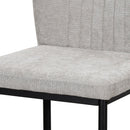 Leander - Side Chair (Set of 2) - Gray Linen
