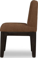 Zamba - Chenille Upholstered Acacia Wood Dining Chair (Set of 2) - Pineapple And Jaguar