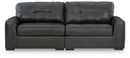 Brindley Pier - 2-Piece Sectional Loveseat - Fog