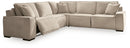 Carceri - 5-Piece Power Sectional Reclining Sofa - Cashmere