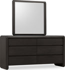 Xolani - Six Drawer Acacia Wood Dresser - Jaguar