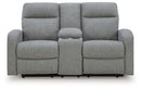 Gauntlet - 2 Pc. - Reclining Sofa And Loveseat - Sterling