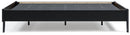 Finch - Queen Platform Bed - Black
