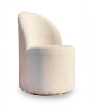 Zinnia - Fully Upholstered Swivel Chair - Dune Chenille