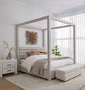 Virgil Rockford - Upholstered Canopy Bed