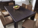 Zamba - Chenille Upholstered Acacia Wood Dining Chair (Set of 2) - Pineapple And Jaguar
