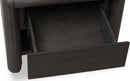 Xolani - One Drawer Acacia Wood Nightstand - Jaguar