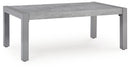 Hurley Park - 4 Pc. - Outdoor Sofa, 2 Lounge Chairs And Coffee Table - Gray