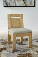Nia - Chenille Upholstered Dining Chair (Set of 2) - Lioness And Hyena