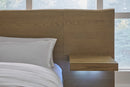 One - Coastal Modern Live Edge Wall Bed With Floating Nightstands