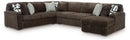 Midnight-Madness - 4 Piece Sectional