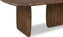 Xolani - Rectangular Acacia Wood Pedestal Table - Impala