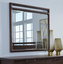 Sol - Beveled Glass Wall Or Dresser Mirror - Brown Spice