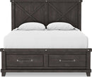 Yosemite - Solid Wood Footboard Storage Bed