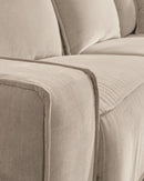 Carceri - 2-Piece Power Reclining Sectional Loveseat - Cashmere
