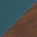 Lyncott - Dining Uph Side Chair (Set of 2) - Blue / Brown