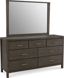 Nevis Riva - Dresser Mirror - Sharkskin