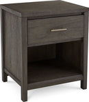 Nevis Riva - One Drawer Nightstand - Sharkskin