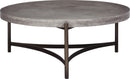 Lyon - Round Concrete And Metal Table