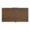 Leanna - Nightstand With Wood Top - Brown Oak