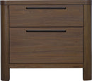 Totes - Two Drawer Nightstand - English Walnut