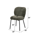 Cassian - Side Chair (Set of 2) - Green Linen