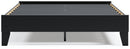 Finch - Queen Platform Bed - Black