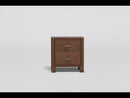  Furniture of America Gerico II 2-Drawer Nightstand CM7068N EXTERNAL_VIDEO 1
