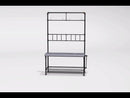 Furniture of America Coat Racks Hall Tree CM7914BN-L EXTERNAL_VIDEO 1