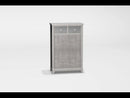  Furniture of America Bryant II 6-Drawer Chest CM7289SV-C EXTERNAL_VIDEO 1