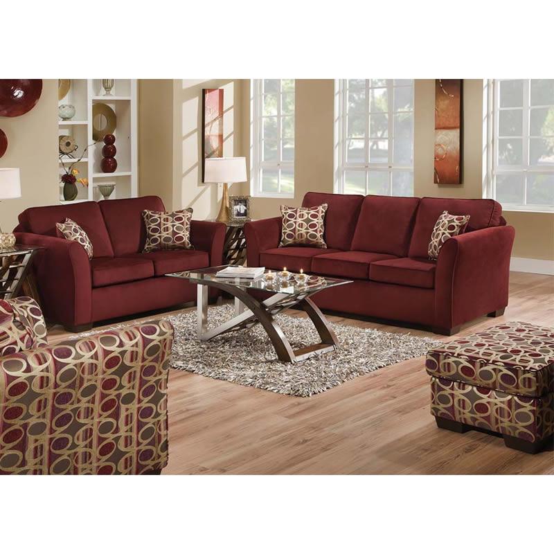 Acme Furniture Jayda Stationary Fabric Sofa 50580 IMAGE 2