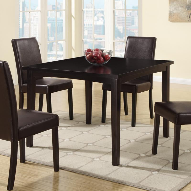 Poundex Square Dining Table F2364-T IMAGE 1