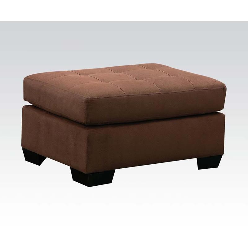 Acme Furniture Aislin Fabric Ottoman 50383 IMAGE 1