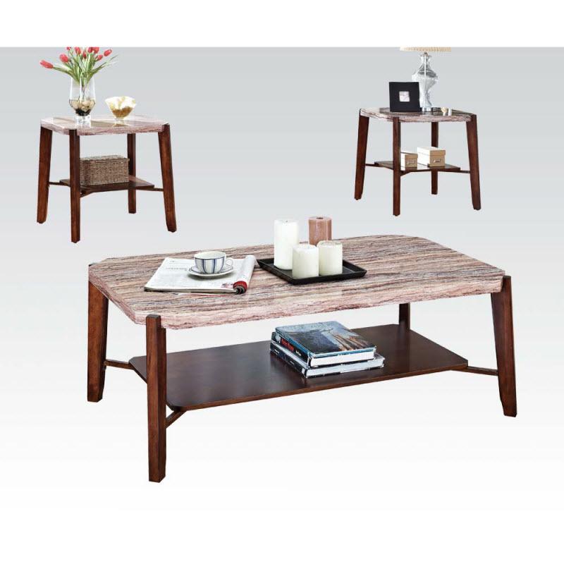 Acme Furniture Nadav Occasional Table Set 80085 IMAGE 1