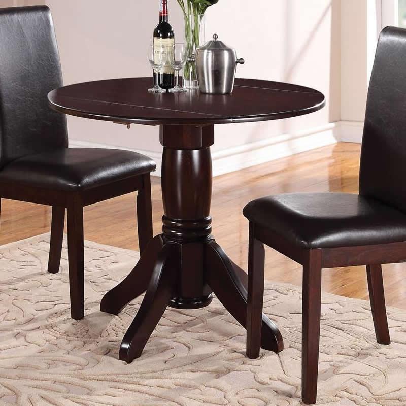 Acme Furniture Round Allie Dining Table with Pedestal Base 70630T IMAGE 1